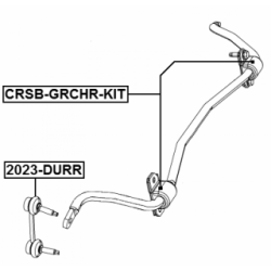 Link Coupling Rod Stabiliser Bar - FEBEST 2023DURR