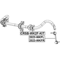 Link Coupling Rod Stabiliser Bar - FEBEST 2023WKFR