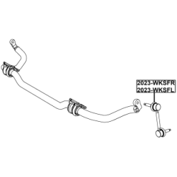 Link Coupling Rod Stabiliser Bar - FEBEST 2023WKSFR