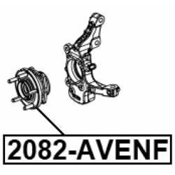 Wheel Hub - FEBEST 2082AVENF