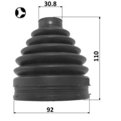 Bellow Drive Shaft - FEBEST 2115TRDT