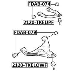 Ball Joint - FEBEST 2120TKELOWF