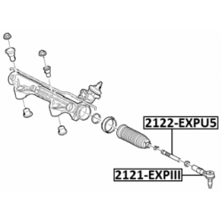 Inner Tie Rod - FEBEST 2122EXPU5