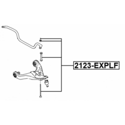 Link Coupling Rod Stabiliser Bar - FEBEST 2123EXPLF