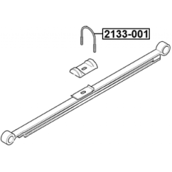Fastening Set Leaf Spring - FEBEST 2133001