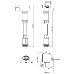 Ignition Coil - FEBEST 21640003