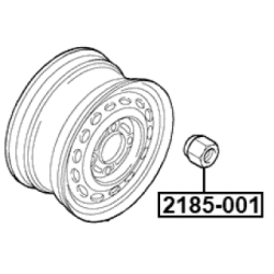 Wheel Nut - FEBEST 2185001