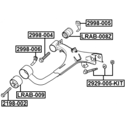 Bolt Control Arm - FEBEST 2198002