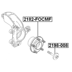 Fastening Bolt Control Arm - FEBEST 2198008