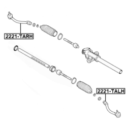 Tie Rod End - FEBEST 2221TARH