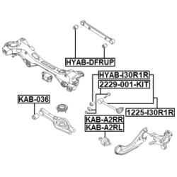 Camber Correction Screw - FEBEST 2229001KIT