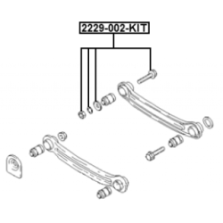 Camber Correction Screw - FEBEST 2229002KIT
