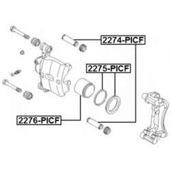 Guide Bolt Brake Caliper - FEBEST 2274PICF