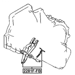 Release Fork Clutch - FEBEST 2281FFB