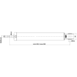 Shock Absorber - FEBEST 23110002R