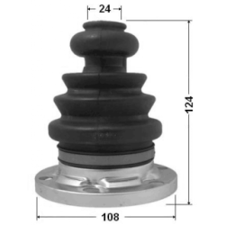 Bellow Kit Drive Shaft - FEBEST 2315B5