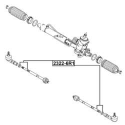 Inner Tie Rod - FEBEST 23226R1