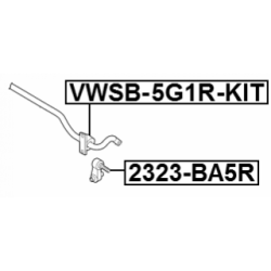 Link Coupling Rod Stabiliser Bar - FEBEST 2323BA5R
