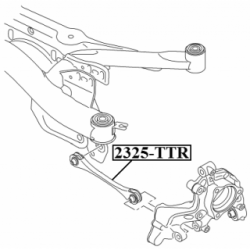 Control Trailing Arm Wheel Suspension - FEBEST 2325TTR
