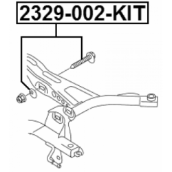 Camber Correction Screw - FEBEST 2329002KIT
