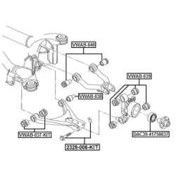 Camber Correction Screw - FEBEST 2329006KIT