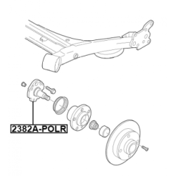 Axle Beam - FEBEST 2382APOLR