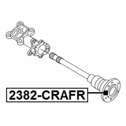 Wheel Hub - FEBEST 2382CRAFR