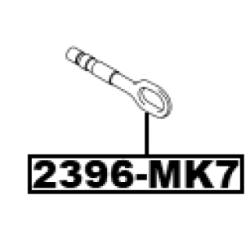 Tow Hook - FEBEST 2396MK7