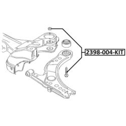 Camber Correction Screw - FEBEST 2398004KIT