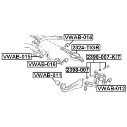 Camber Correction Screw - FEBEST 2398007KIT