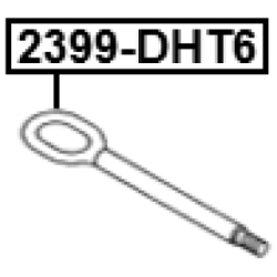 Tow Hook - FEBEST 2399DHT6
