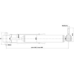 Shock Absorber - FEBEST 24110001R