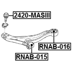 Ball Joint - FEBEST 2420MASIII