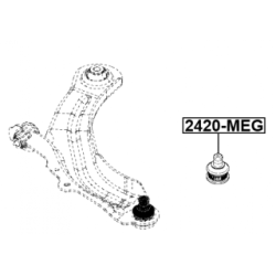 Ball Joint - FEBEST 2420MEG