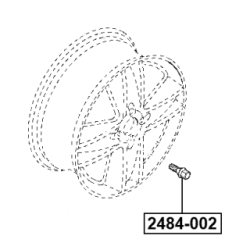 Wheel Stud - FEBEST 2485B002