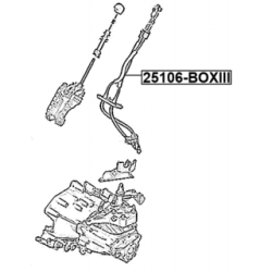 Cable Pull Manual Transmission - FEBEST 25106BOXIII