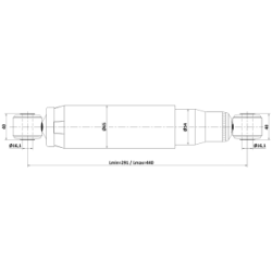 Shock Absorber - FEBEST 25110002R