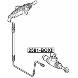 Master Cylinder Clutch - FEBEST 2581BOXII