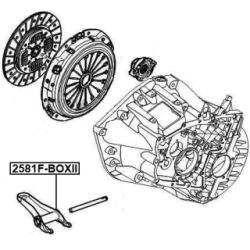Release Fork Clutch - FEBEST 2581FBOXII
