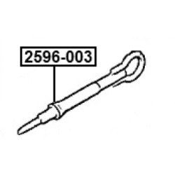 Tow Hook - FEBEST 2596003