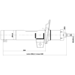 Shock Absorber - FEBEST 26110001F