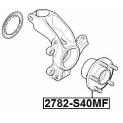 Wheel Hub - FEBEST 2782S40MF
