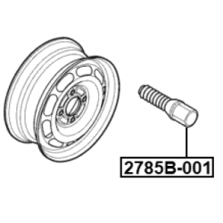 Wheel Stud - FEBEST 2785B001