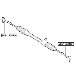 Tie Rod End - FEBEST 2821500RH