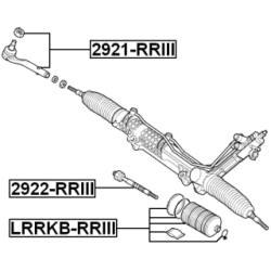 Tie Rod End - FEBEST 2921RRIII