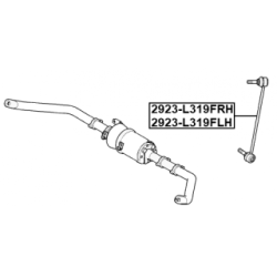 Link Coupling Rod Stabiliser Bar - FEBEST 2923L319FLH