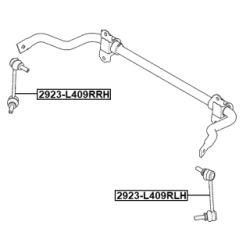 Link Coupling Rod Stabiliser Bar - FEBEST 2923L409RRH