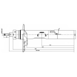 Shock Absorber - FEBEST 29664168RR