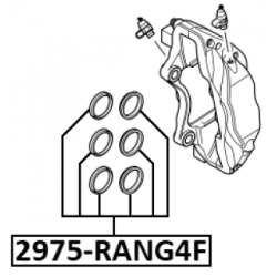 Repair Kit Brake Caliper - FEBEST 2975RANGF