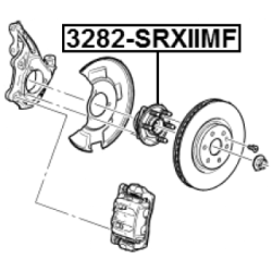 Wheel Hub - FEBEST 3282SRXIIMF